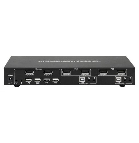 Techly KVM 21 HDMI, USB, 4K 30Hz 1.jpg