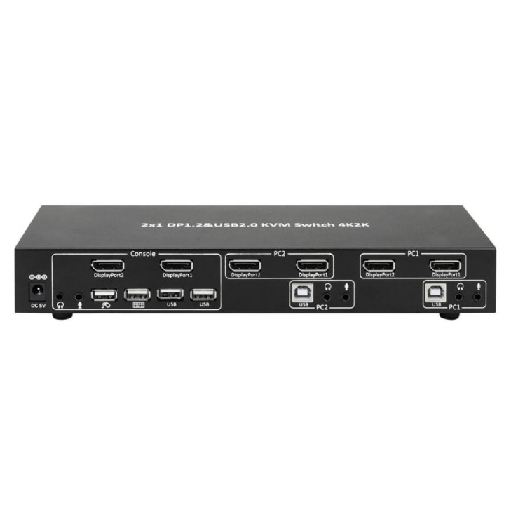 Techly KVM 21 HDMI, USB, 4K 30Hz 1.jpg